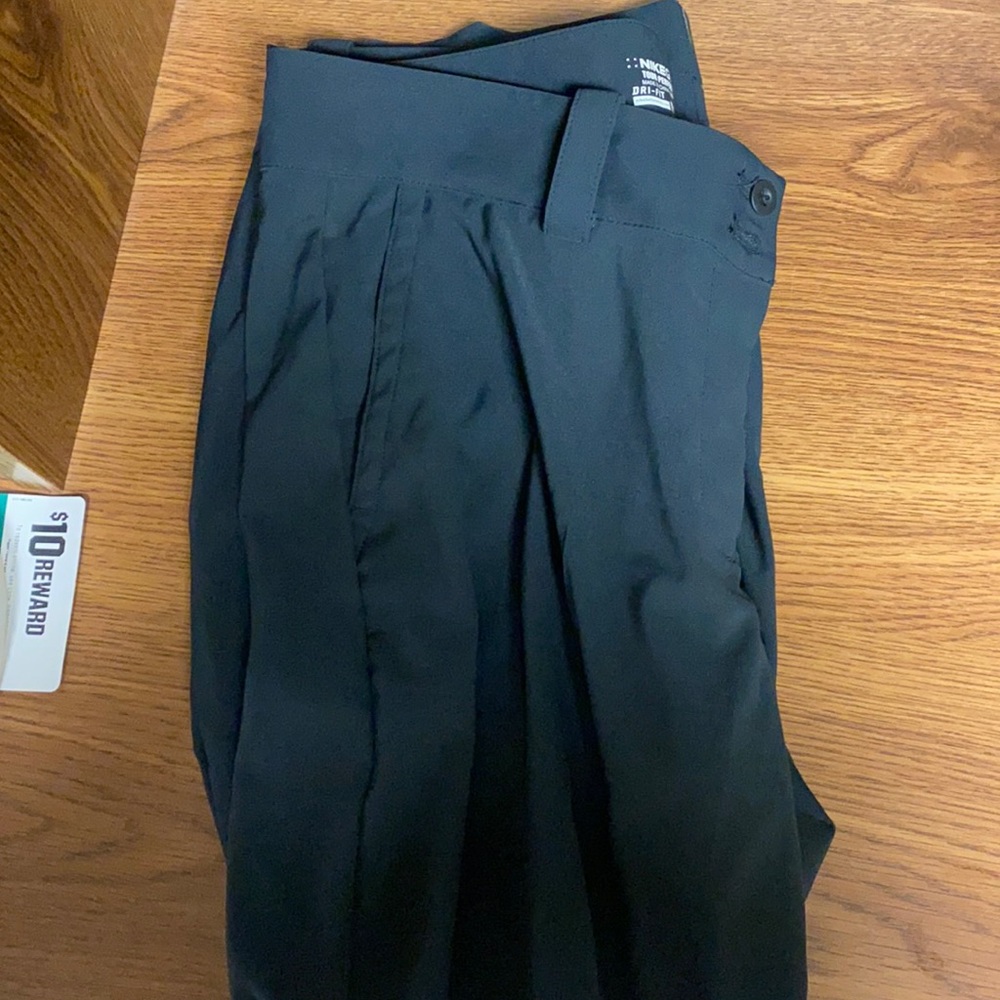 Nike gold pants size 10 (medium)